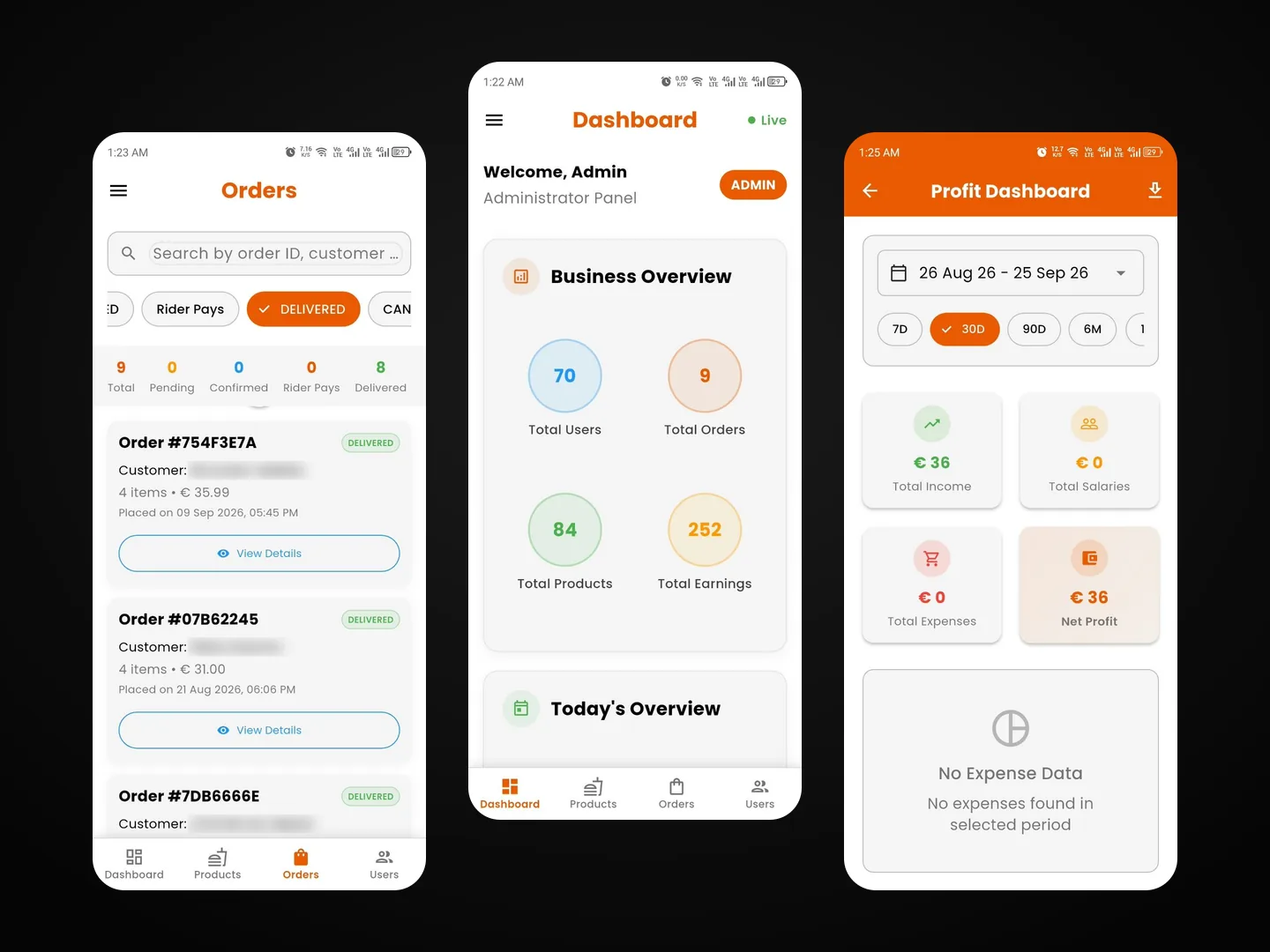 Admin App